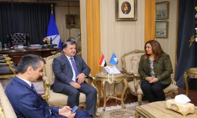 Meeting with the Governor of Damietta Governorate