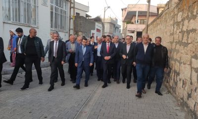 AK PARTİ BATMAN MİLLETVEKİLİ ADAYI FERHAT NASIROĞLU GERCÜŞ İLÇEMİZDE ÇOŞKU İLE KARŞILANDI