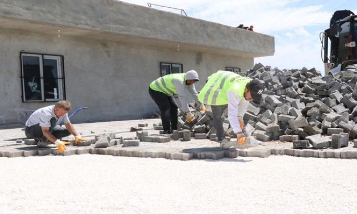 HALİLİYE BELEDİYESİNDEN KIRSALDA YOL ÇALIŞMASI