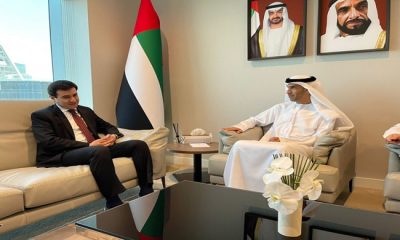 Meeting with the UAE Minister of State for Foreign Trade