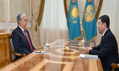 Президент Қасым-Жомарт Тоқаев Парламент Мәжілісінің және Amanat партиясының төрағасы Ерлан Қошановты қабылдады