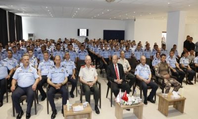 Cumhurbaşkanı Ersin Tatar, polis okulunu ziyaret etti