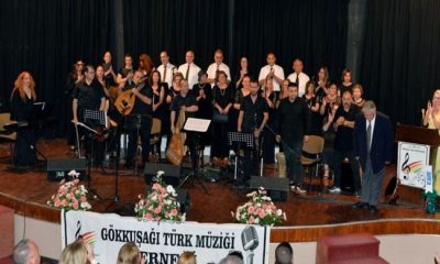 Cumhurbaşkanı Ersin Tatar’ın eşi Sibel Tatar, Gökkuşağı Türk Müzik Derneği’nin konserini izledi