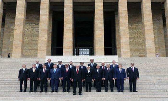 Cumhurbaşkanlığı Kabinesi Anıtkabir’de