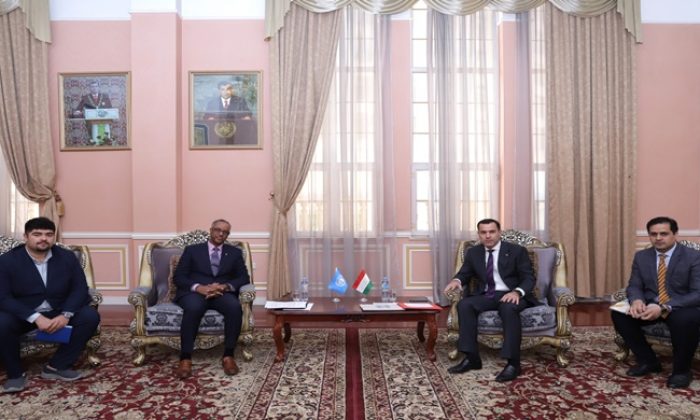 Meeting of the Deputy Minister of Foreign Affairs with the Head of the UN High Commissioner for Refugees Mission in the Republic of Tajikistan