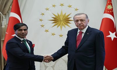 Bangladeş büyükelçisinden güven mektubu