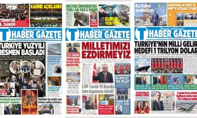 T-HABER GAZETESİ GÜÇLÜ KADROSU İLE YAYIN HAYATINA DEVAM EDİYOR