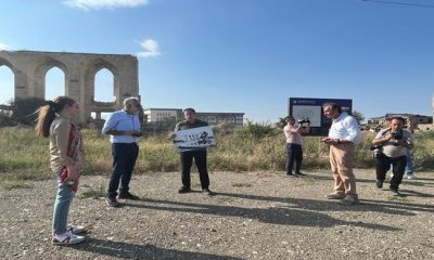 A group of journalists from the United States visited Aghdam