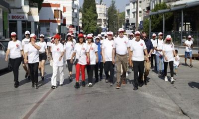 Cumhurbaşkanı Ersin Tatar, Sağlık Bakanlığı tarafından 3-9 Eylül Halk Sağlığı Haftası etkinlikleri kapsamında düzenlenen “Sağlıkla Kal” etkinliğine katıldı