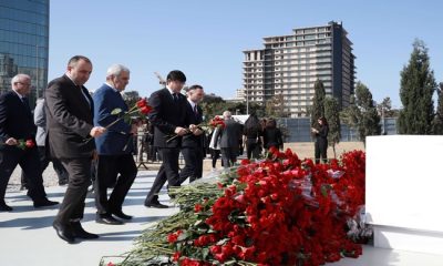 Komitə əməkdaşları Zəfər Parkını ziyarət ediblər