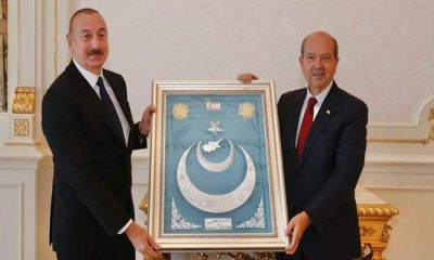 Cumhurbaşkanı Ersin Tatar, Azerbaycan Cumhurbaşkanı İlham Aliyev ile görüştü