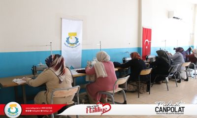 HALİLİYE BELEDİYESİNDE KADINLAR İÇİN KURS DÖNEMİ BAŞLADI