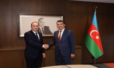 Meeting of the Ambassador of the Republic of Tajikistan with the First Deputy Minister of Economy of the Republic of Azerbaijan