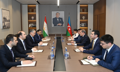 Meeting of the Foreign Ministers of Tajikistan and Azerbaijan