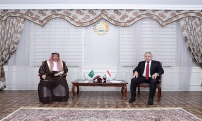 Meeting of the Minister of Foreign Affairs of Tajikistan with the First Deputy Minister of Foreign Affairs of Saudi Arabia