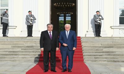 Orta Asya Devlet Başkanlarının Federal Almanya Cumhuriyeti Cumhurbaşkanı Frank-Walter Steinmeier ile toplantısına katılım