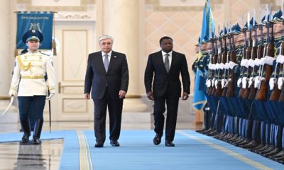 Kazakistan ve Togo cumhurbaşkanları sınırlı formatta görüşmelerde bulundu