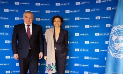 Meeting of the Minister of Foreign Affairs with the Director-General of UNESCO