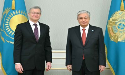 The Head of State receives US Ambassador to Kazakhstan Daniel Rosenblum