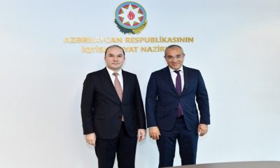 Meeting of Ambassador with the Minister of Economy of the Republic of Azerbaijan