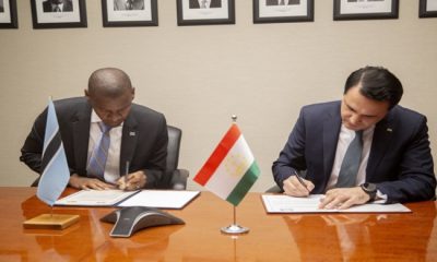 Establishment of diplomatic relations between the Republic of Tajikistan and the Republic of Botswana