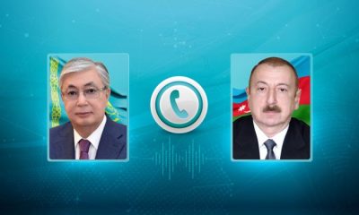 Kassym-Jomart Tokayev, Azerbaycan Cumhurbaşkanı İlham Aliyev ile telefon görüşmesi yaptı