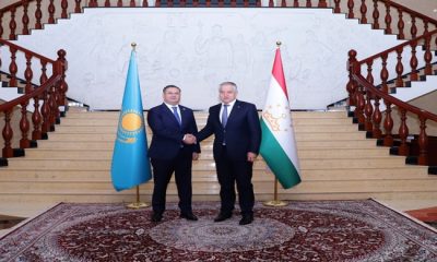 Negotiations between Foreign Ministers of Tajikistan and Kazakhstan