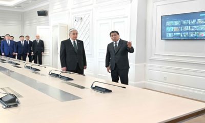 Президент ознакомился с работой Ситуационного центра