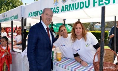 Cumhurbaşkanı Ersin Tatar, Karşıyaka Taş Armudu (Ahlat) Festivali’ne katıldı