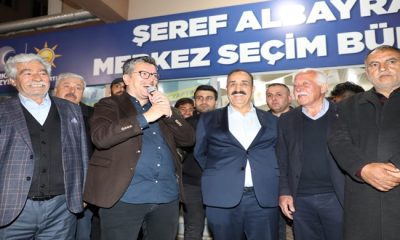 İŞ İNSANI AKİF ÇOBANOĞLU`NDAN ŞEREF ALBAYRAK`A DESTEK ZİYARETİ