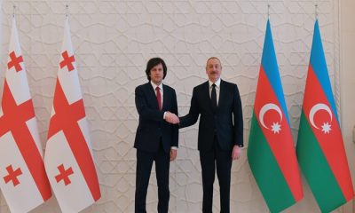 İlham Aliyev, Gürcistan Başbakanı Irakli Kobahidze ile baş başa görüştü