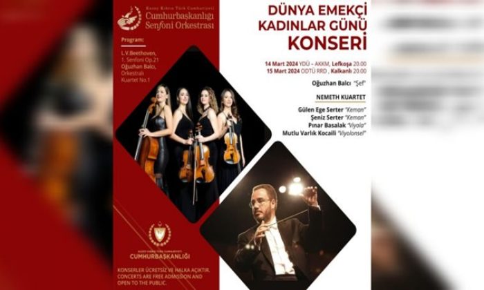 KKTC CSO’dan Dünya Emekçi Kadınlar Günü konserleri