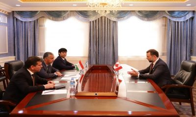 Meeting of the First Deputy Minister with the Ambassador of Canada in Tajikistan